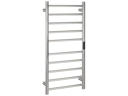 Elektrický sušák ručníků LADERRA, 450x960 mm, 130W, nerez lesk, Kód: 704151041