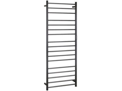 Elektrický sušák ručníků LADERRA, 600x1680 mm, 285W, nerez, černá, Kód: 704151060