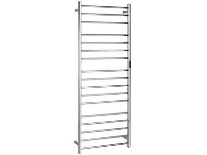 Elektrický sušák ručníků LADERRA, 600x1680 mm, 285W, nerez lesk, Kód: 704151061