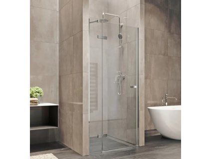 Besteco Sprchové dveře s pevnou částí Tango levé provedení 80x200 cm [kod TANGOD80L]