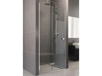 Besteco Zalamovací dveře Tango 90 x 200 cm, chrom/levé [TANGOZL90L]