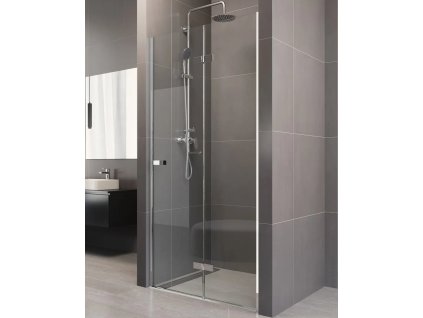 Besteco Zalamovací dveře Tango 90 x 200 cm, chrom/pravé [TANGOZL90P]