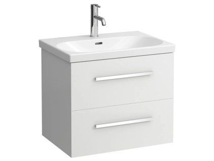 Besteco - Bílá matná skříňka pod umyvadlo Laufen AVIN 60,4 cm, minimalistický design