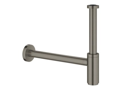 Grohe sifon umyvadlový kartáčovaný Hard Graphite 28912AL0