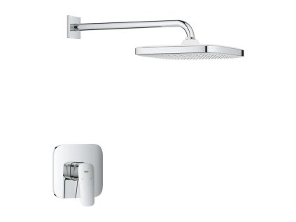 Grohe Cubeo podomítkový sprchový set s hlavovou sprchou, chrom 1053340000
