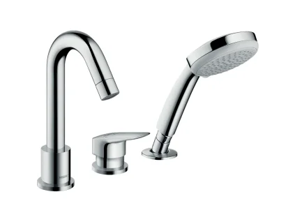 Hansgrohe Logis Vanová 3-otvorová páková baterie, chrom 71313000