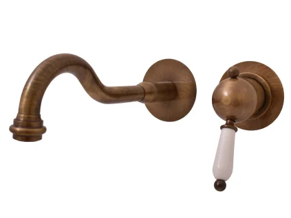 labe umyvadlova baterie vestavena stara mosaz bronz l534 2sm