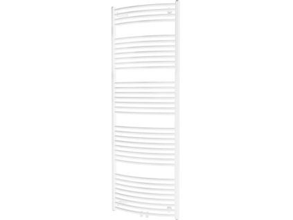 Kombinovaný oblý radiátor Grande 75x169 cm v bílém provedení Kód G75169OWSP