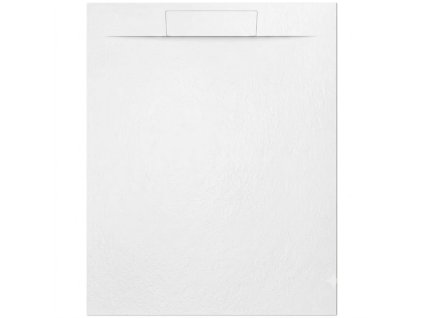 Sprchová vanička Nilo blanco 100x80 cm, litý mramor, bílá, Kód:  NI100080BLEQZ