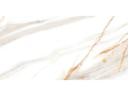Lesklý nástěnný obklad Ardenza Brillo 30x60 cm v imitaci bílého mramoru