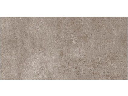 Matná dlažba imitace kamene v barvě taupe EBS Volcano 30x60 cm v moderním interiéru