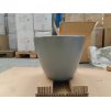 BESTECO Arco Vortex závěsné WC se sedátkem (35,5x53 cm, rimless, šedé matné)