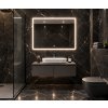 Besteco LED zrcadlo Bright Silver 80x70 cm nastavitelná barva, Kód: MLS7008