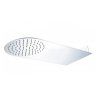 Besteco Hlavová sprcha slim Plus, 48x22 cm,  kulatá chrom