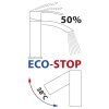 Besteco Ginko umyvadlová baterie (s Eco-Stop, oblá, chrom, v 18 cm)