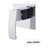 1290 2 podomitkovy sprchovy set s pakovou dvoucestou baterie ginko