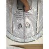 BESTECO Kristal kulaté LED zrcadlo Ø 80 cm (zdobený okraj, nastavitelná barva)