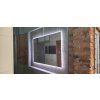 BESTECO Bright Silver LED zrcadlo 180x120 cm (dotykové, změna barvy světla)