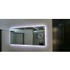 [Kód: MLS6516MA-TIME-H] Velkoformátové LED zrcadlo Bright Time 160x65 cm s digitálním ukazatelem času, integrovaným kosmetickým zrcátkem a podsvícením.