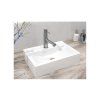 Besteco dřevěný set,závěsná Skříňka 100x45 cm z Tropického Dubu s umyvadlem a zrcadlem