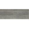 Matný reliéfní obklad šedý EBS Channel RLV Gray 30x90 cm v koupelně
