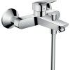 Nástěnná páková vanová baterie Hansgrohe Logis 71400000 v chromovém provedení