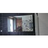 Besteco Lux stripe zrcadlová skříňka 120x70x14 cm (LED, lupa, silová zásuvka)
