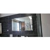Besteco Lux stripe zrcadlová skříňka 120x70x14 cm (LED, lupa, silová zásuvka)