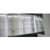 Besteco Lux stripe zrcadlová skříňka 120x70x14 cm (LED, lupa, silová zásuvka)