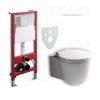 Závěsné WC Besteco Tondo s podomítkovým modulem pro sádrokarton a soft-close sedátkem