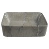 Keramické umyvadlo 48x13x38 cm, grigio MM513