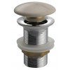 Umyvadlová výpust 5/4" click-clack, marfil MM727