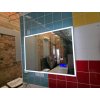 BESTECO Bright Bluetooth LED zrcadlo 80x65 cm (Bluetooth, reproduktor, hodiny)