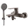 metal grey vanova s rucni sprchou