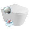 Závěsné WC Avva s bidetovou sprškou,Rimless, bílé (100312)