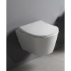Závěsné WC Avva s bidetovou sprškou,Rimless, bílé (100312)