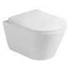 Závěsné WC Avva s bidetovou sprškou,Rimless, bílé (100312)