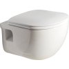 Závěsné WC BRILLA CLEANWASH s bidetovou sprškou, rimless, bílé (100612)