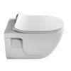 Závěsné WC BRILLA CLEANWASH s bidetovou sprškou, rimless, bílé (100612)