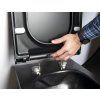 WC Sedátko slim Avva duroplast soft close, easy take 100787-110,  černá matná