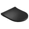 WC Sedátko slim Avva duroplast soft close, easy take 100787-110,  černá matná