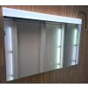 [Kód:MLQ6900] Obdélníkové LED zrcadlo 90x60 cm v koupelně s nastavitelným horním osvětlením a dotykovým ovládáním.