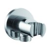 Držák sprchy mosaz s vyústěním kulatý E10-001DRM, chrom