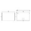 23209 1 zrcadlo s bocnim led osvetlenim 700x1000x40 mm