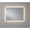 Besteco Koupelnové LED zrcadlo Basic 80x70 cm se neutralní podsvícením