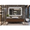 Koupelnové zrcadlo Basic 110x70 cm s LED v moderní koupelně