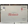 Originální kartonové balení LED zrcadla BESTECO s logem a produktovým štítkem MFA10600