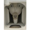 [Kód: TR2155-P] WC kombi mísa BESTECO Urban bílá keramika detail soft-close sedátka a splachovací nádržky.