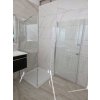 Čtvercový sprchový kout BESTECO Maxim 90x90 cm chrom hliníkový korpus čiré bezpečnostní sklo kód PPSD209F/BEZ2