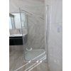 Čtvercový sprchový kout BESTECO Maxim 90x90 cm chrom hliníkový korpus čiré bezpečnostní sklo kód PPSD209F/BEZ2